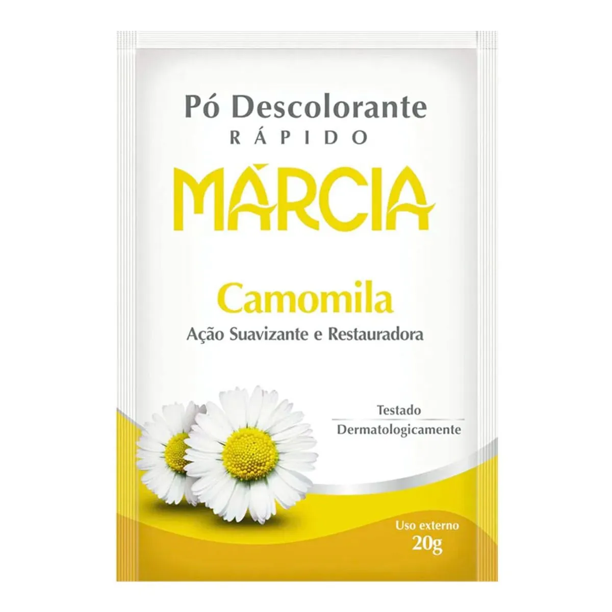 Descolorante Pó Márcia Camomila Sachê 20g