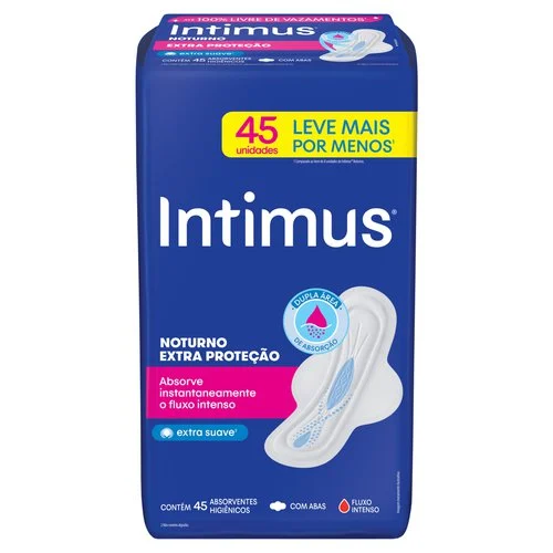 ABS C/ ABAS INTIMUS NOTURNO 45U SUAVE