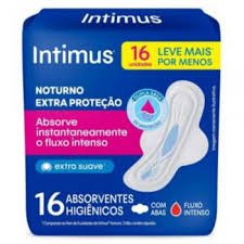 ABS C/ ABAS INTIMUS NOTURNO 16U SUAVE