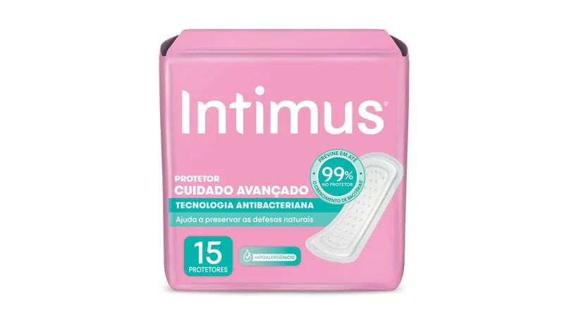 PROTETOR DIARIO INTIMUS 15U ANTIBACTERIANA