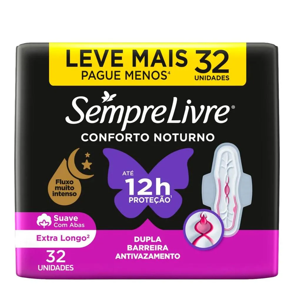 ABS C/ ABAS SEMPRE LIVRE 32U ADAPT PLUS NOTURNO SUAVE