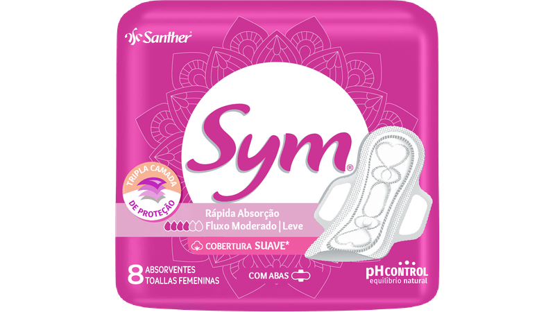 ABS C/ ABAS SYM 8U SUAVE