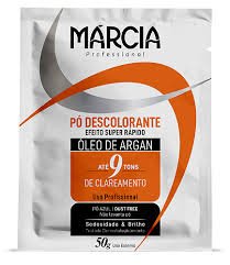 PÓ DESCOLORANTE MARCIA 50G ARGAN