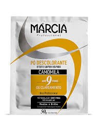 PÓ DESCOLORANTE MARCIA 50G CAMOMILA