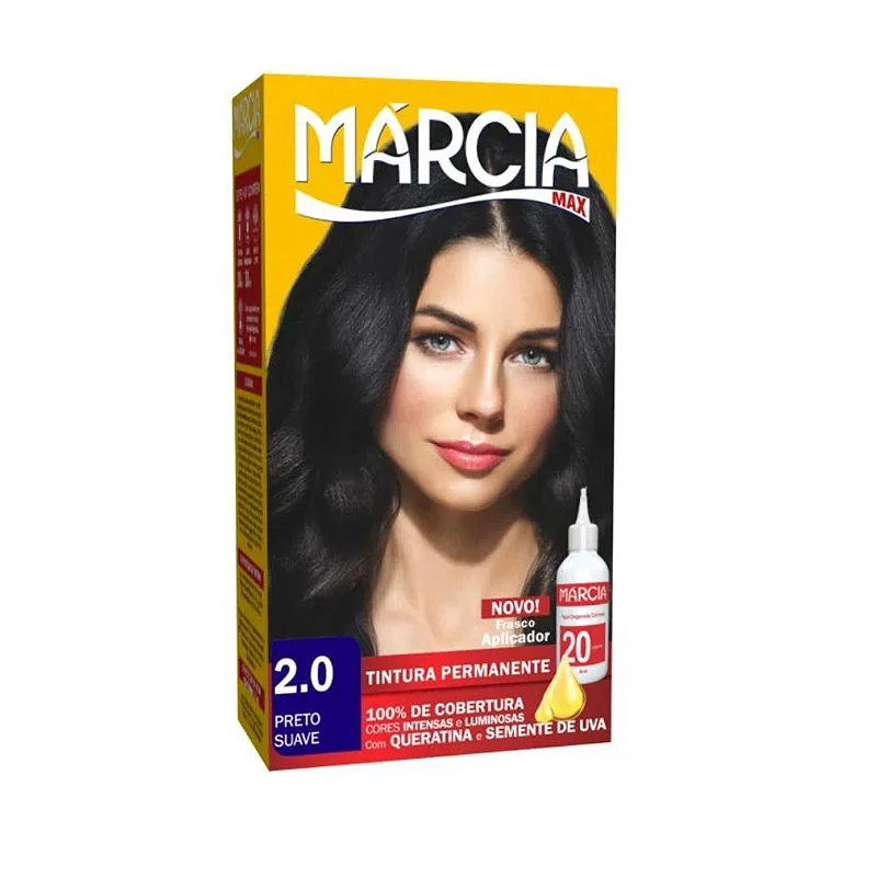 TINTURA PERMANENTE MARCIA PRETO SUAVE 2.0