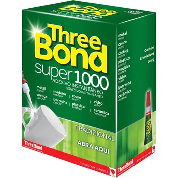 COLA INSTANTANEA THREE BOND 2G SUPER 1000 CX 24U