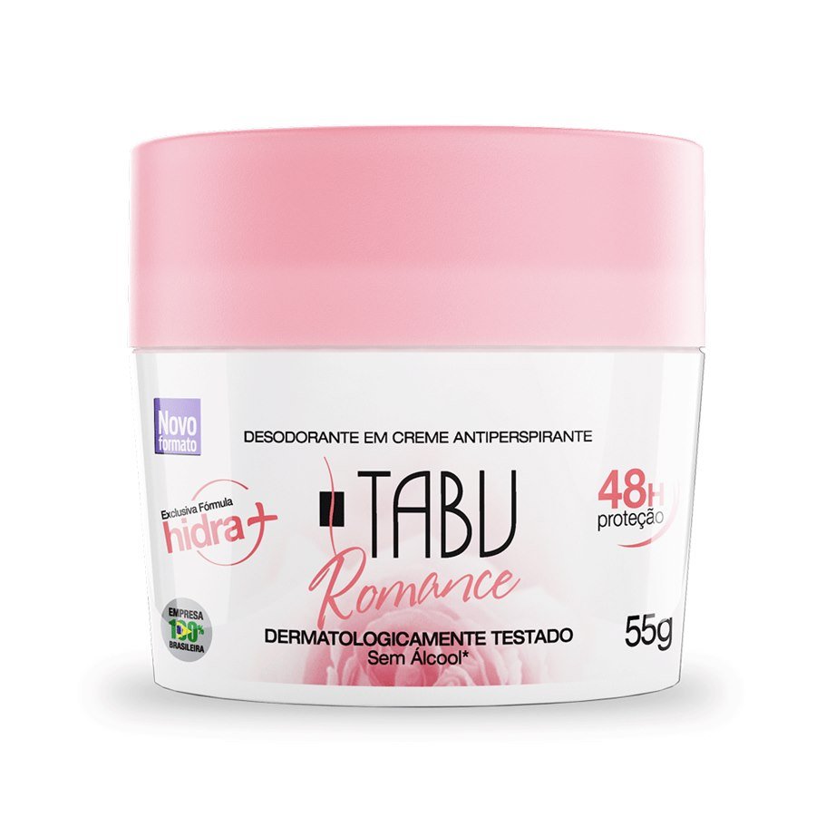 DESODORANTE CREME TABU ROMANCE 55G
