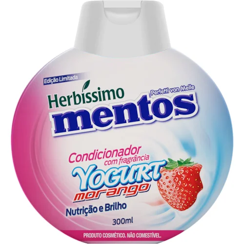 CONDICIONADOR HERBISSIMO MENTOS MORANGO 300ML