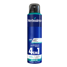 DESODORANTE AEROSOL HERBISSIMO BLUE ICE 150ML