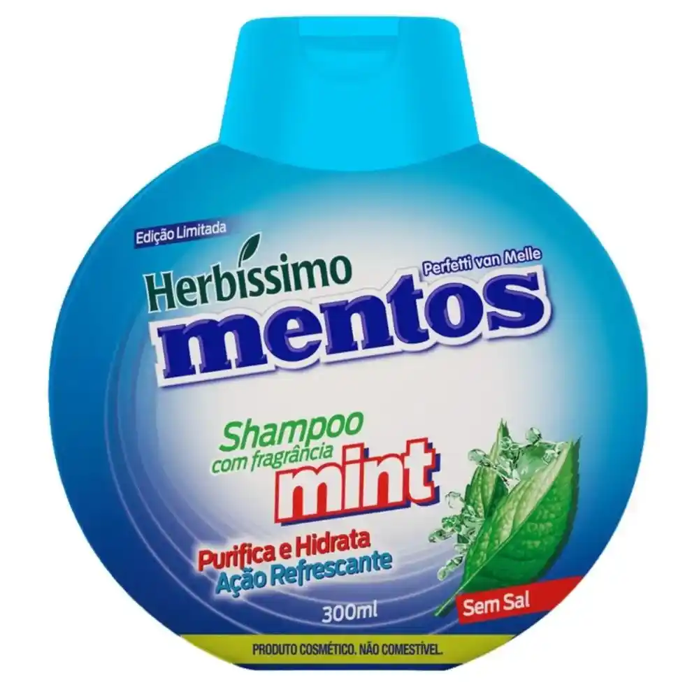 SHAMPOO HERBISSIMO MENTOS MINT 300ML