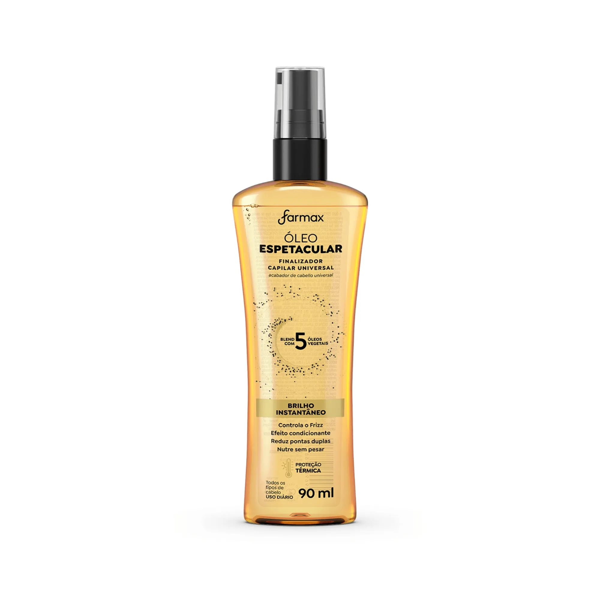 OLEO CABELO ESPETACULAR FINALIZADOR FARMAX 90ML