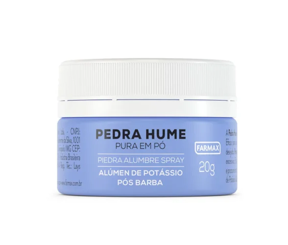 PEDRA HUME PURA EM PÓ FARMAX 20G POTE