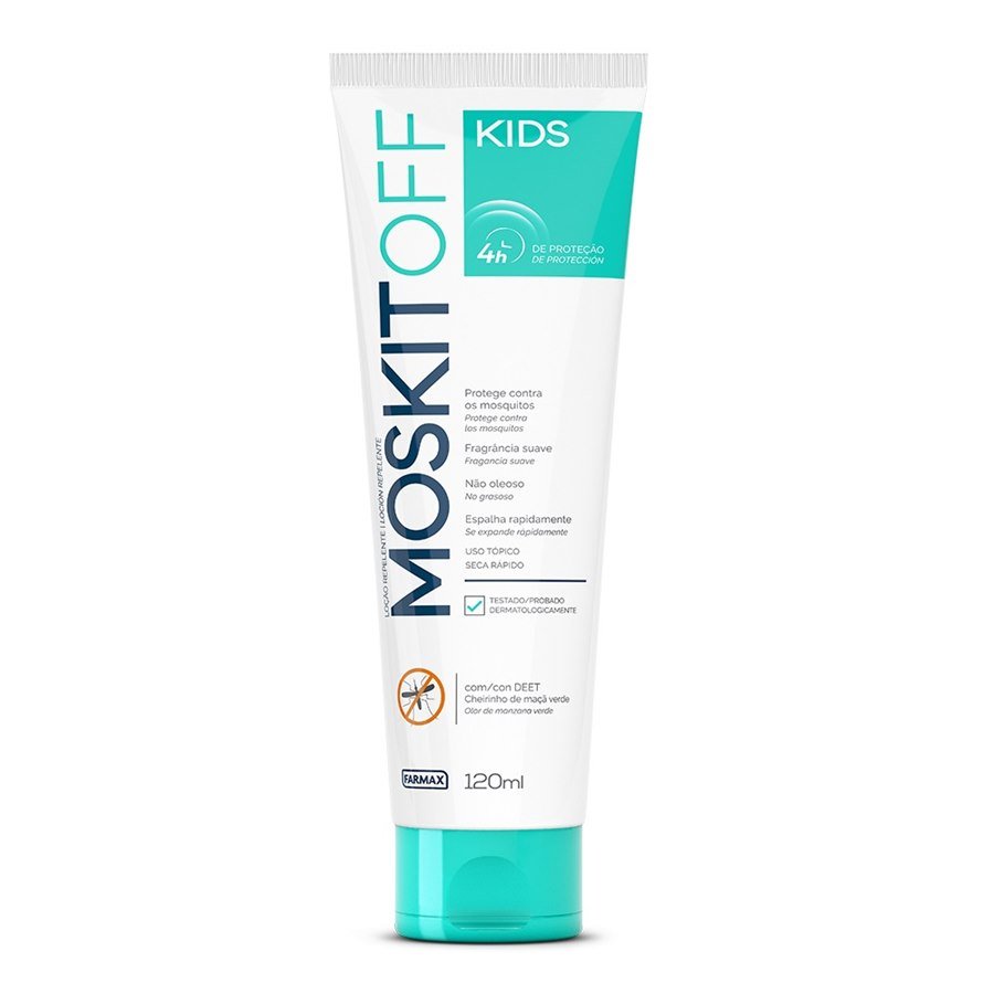 REPELENTE LOCAO MOSKITOFF KIDS 120ML