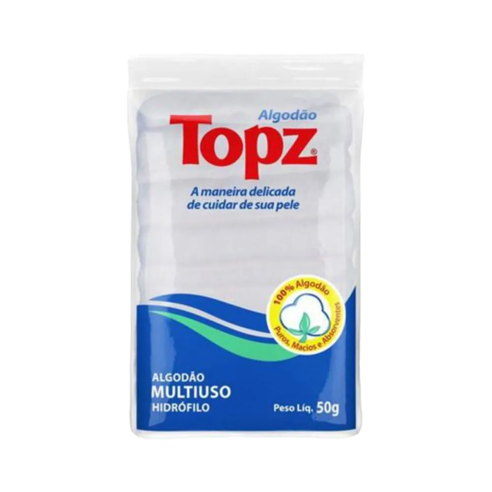 ALGODAO MULTIUSO TOPZ PCOTE 50G