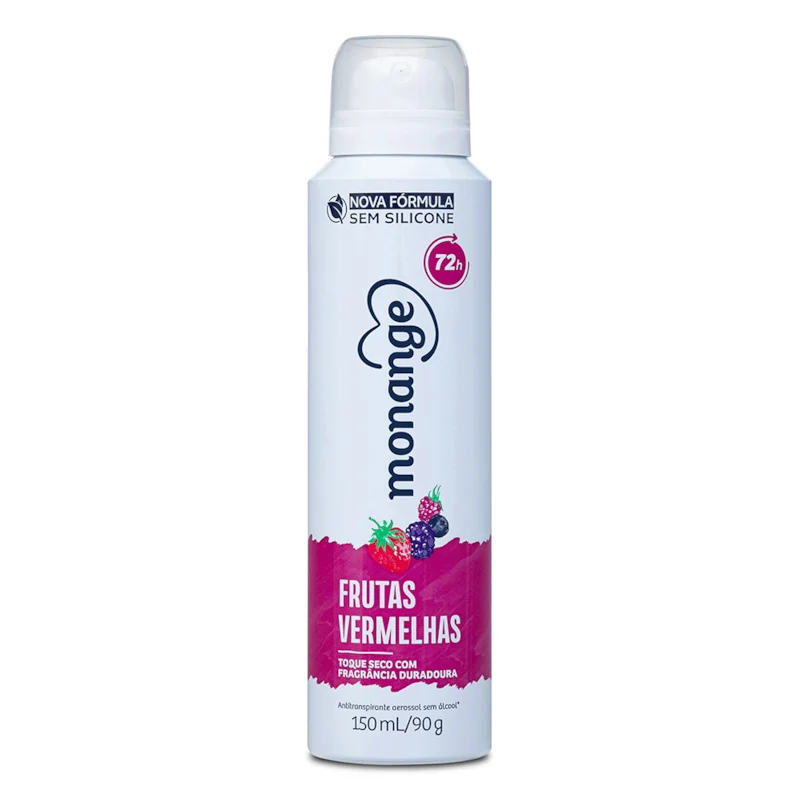 DESODORANTE AEROSOL MONANGE FRUTAS VERMELHAS 150ML