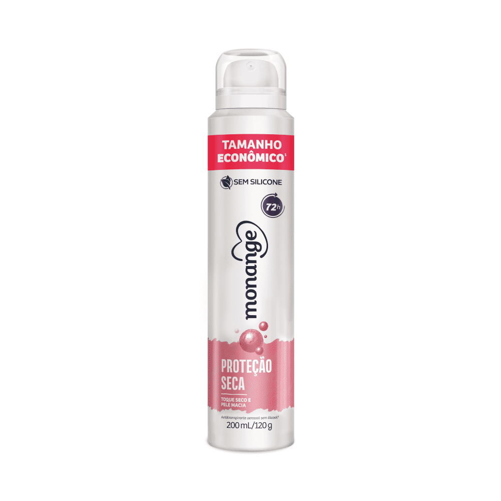 DESODORANTE AEROSOL MONANGE PROTECAO SECA 200ML