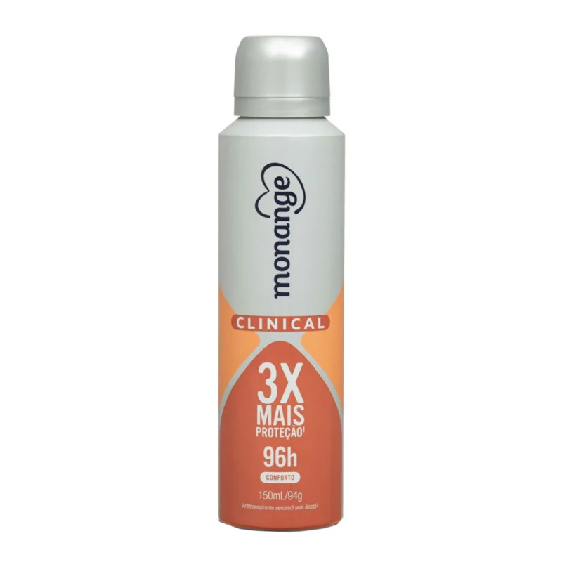 DESODORANTE AEROSOL MONANGE CLINICAL CONFORTO 150ML