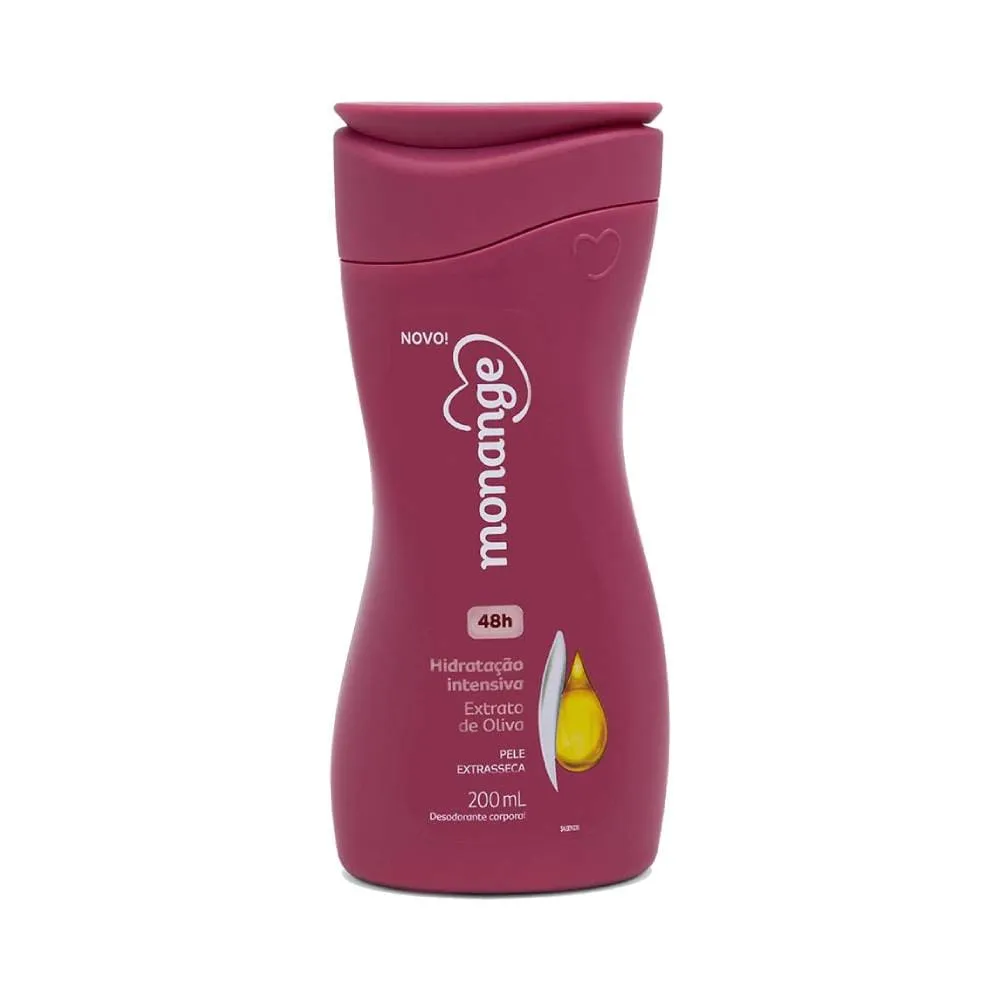 HIDRATANTE MONANGE EXTRATO DE OLIVA 200ML