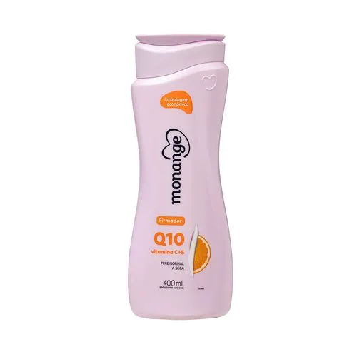 HIDRATANTE MONANGE Q10 FIRMADOR VITA C + E PELE NORMAL SECA 200ML