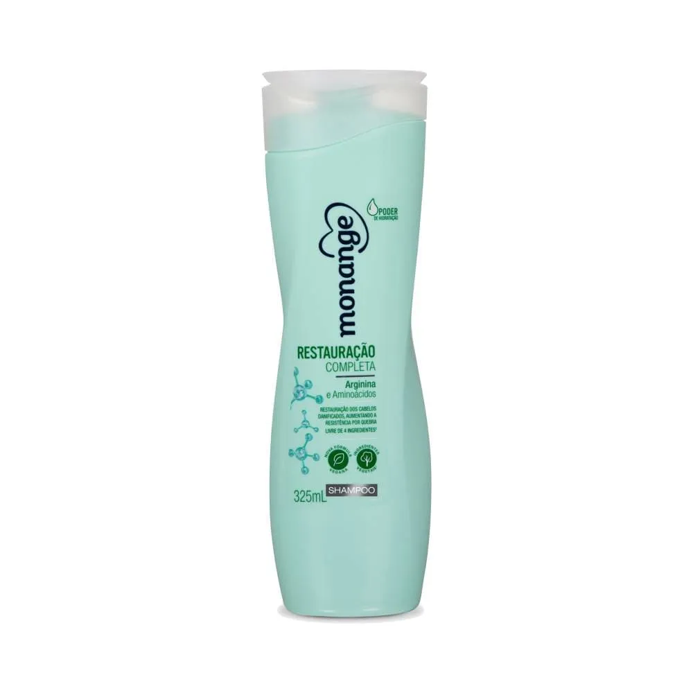SHAMPOO MONANGE RESTAURACAO COMPLETA 325ML