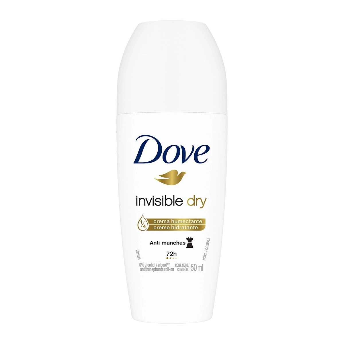 DESODORANTE ROLLON DOVE INVISIBLE DRY 50ML