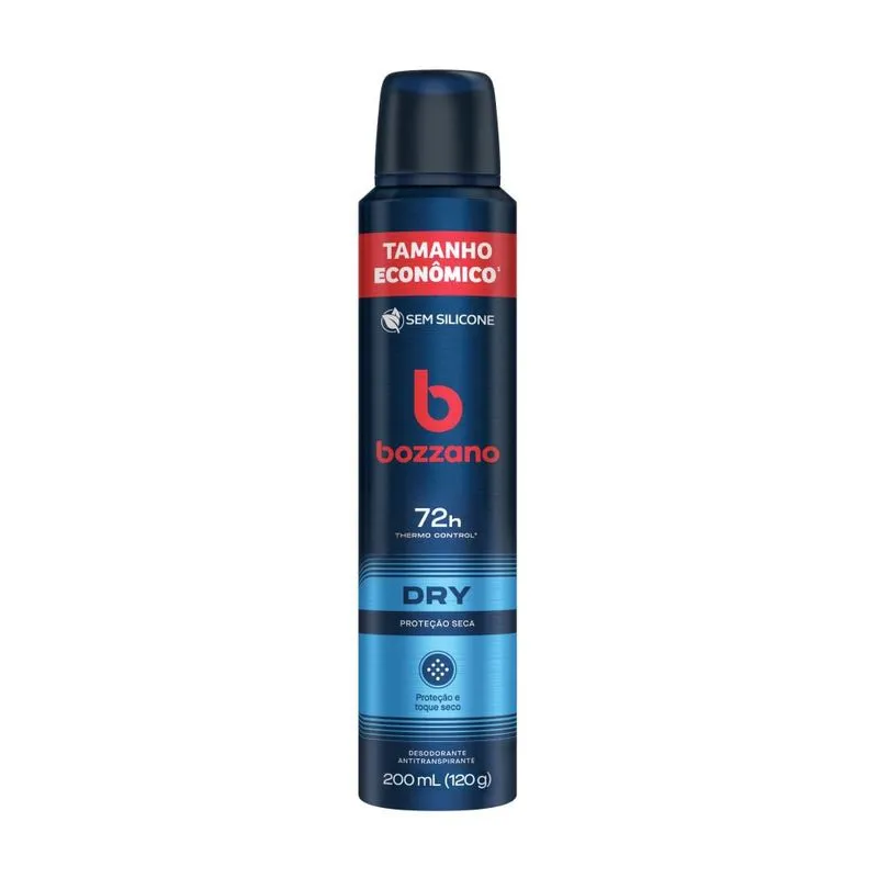 DESODORANTE AEROSOL BOZZANO DRY 200ML