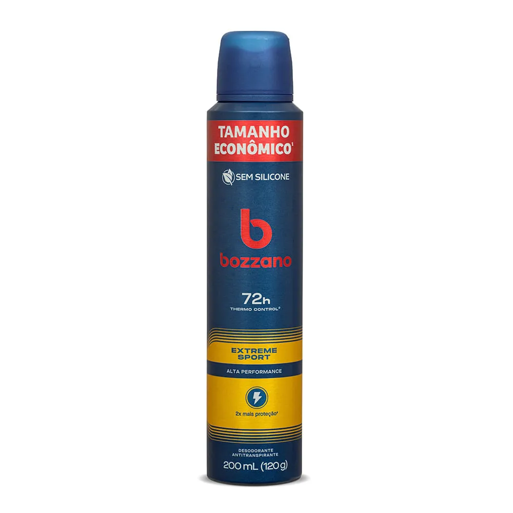 DESODORANTE AEROSOL BOZZANO EXTREME SPORT 200ML