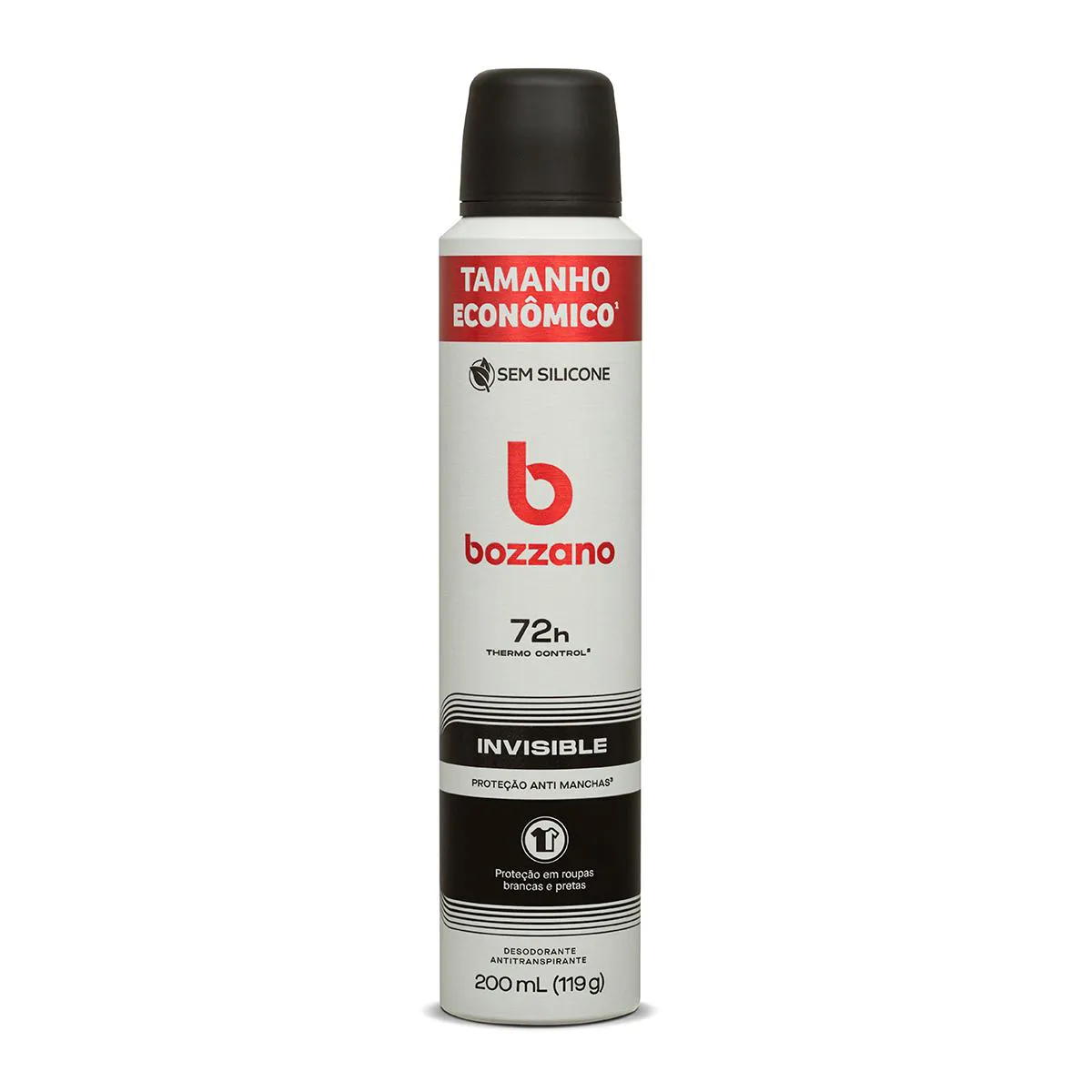 DESODORANTE AEROSOL BOZZANO INVISIBLE 200ML