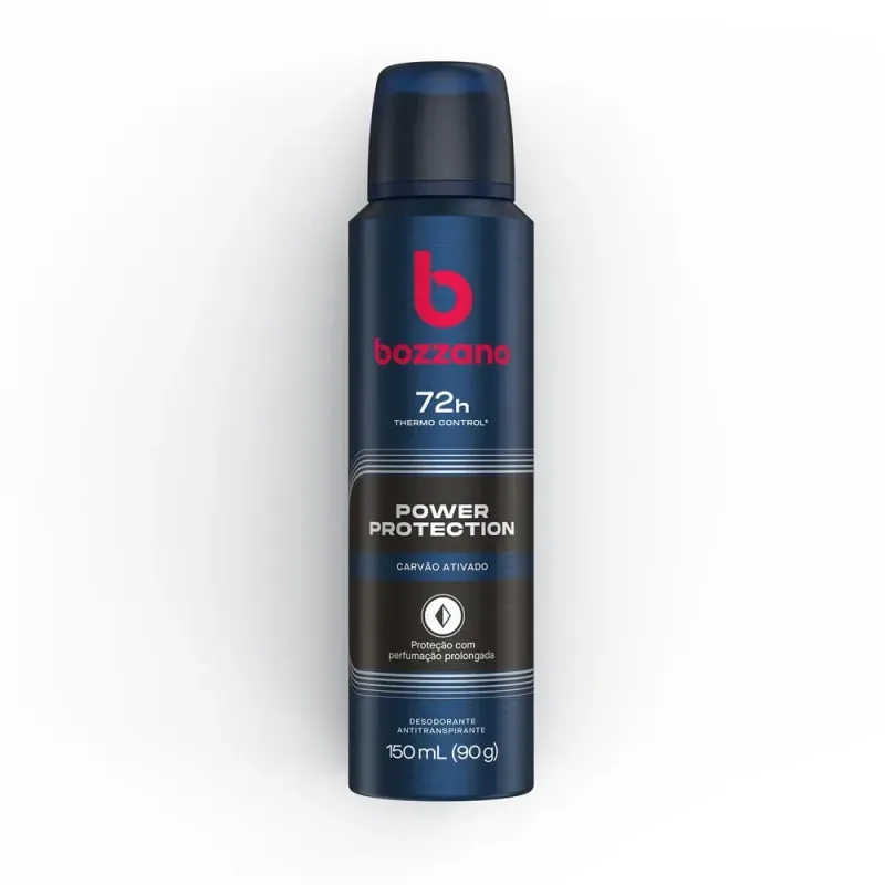 DESODORANTE AEROSOL BOZZANO CARVAO ATIVADO 150ML