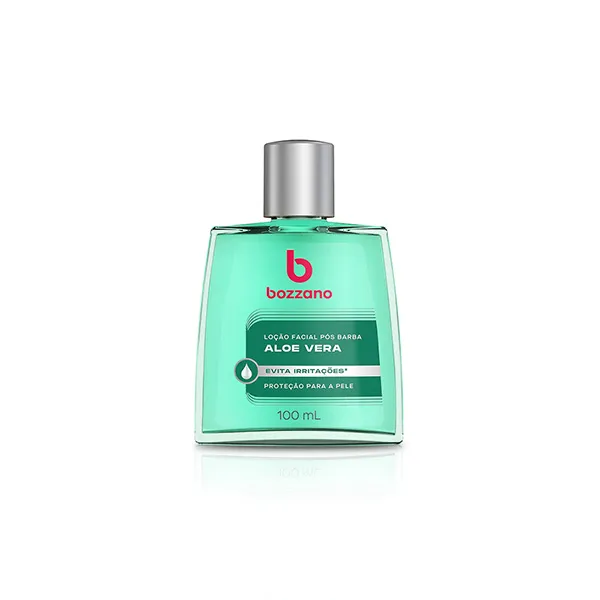 LOCAO FACIAL POS BARBA BOZZANO ALOE VERA 100ML