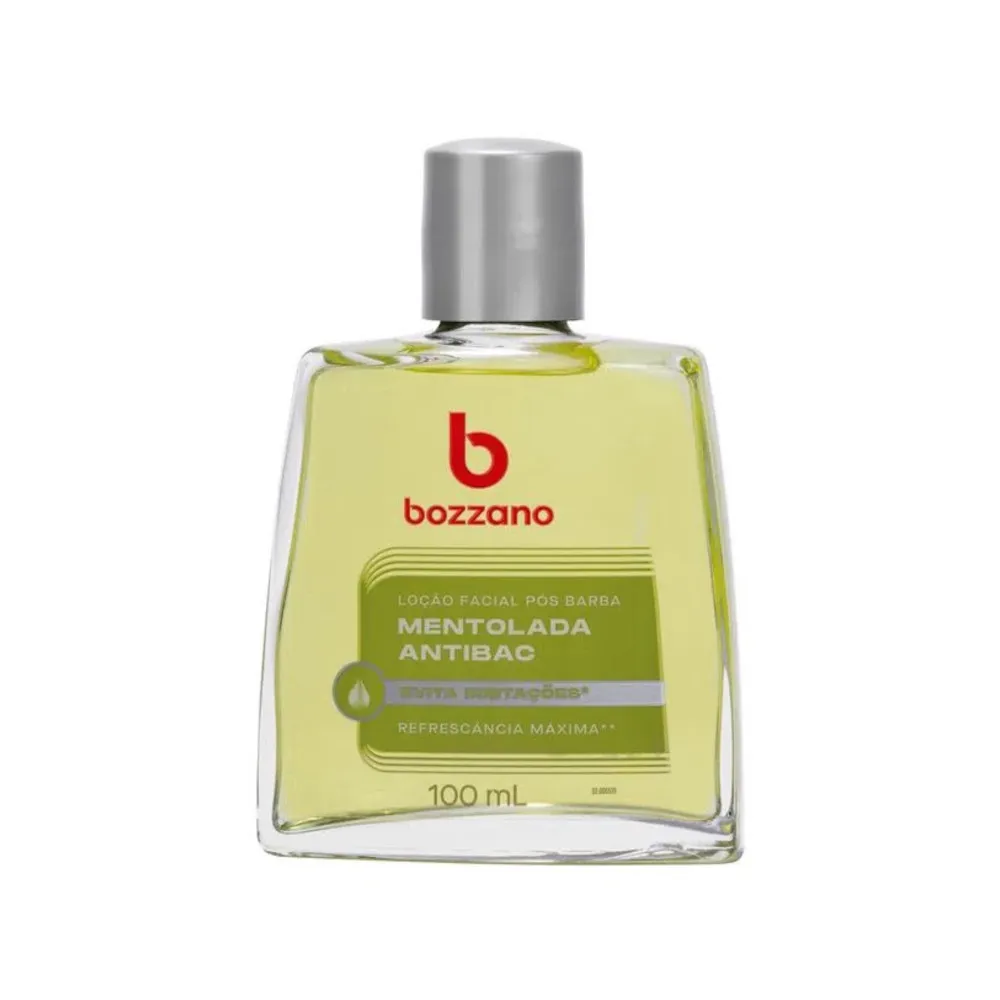 LOCAO FACIAL POS BARBA BOZZANO MENTOLADA 100ML