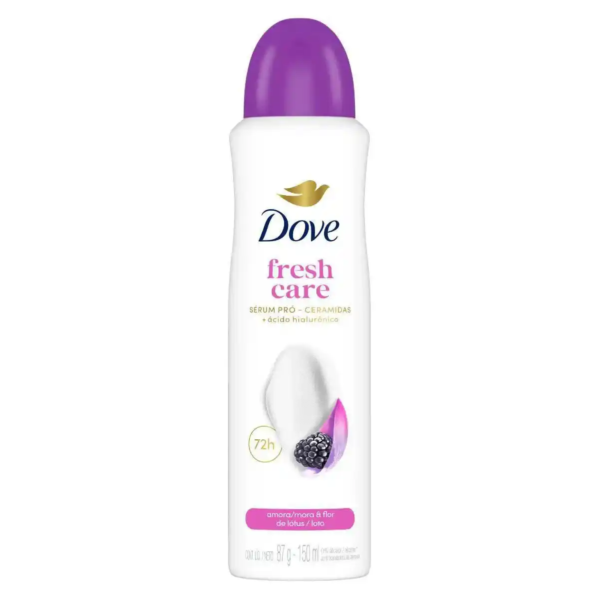 DESODORANTE AEROSOL DOVE GO FRESH AMORA FEMININO 150ML