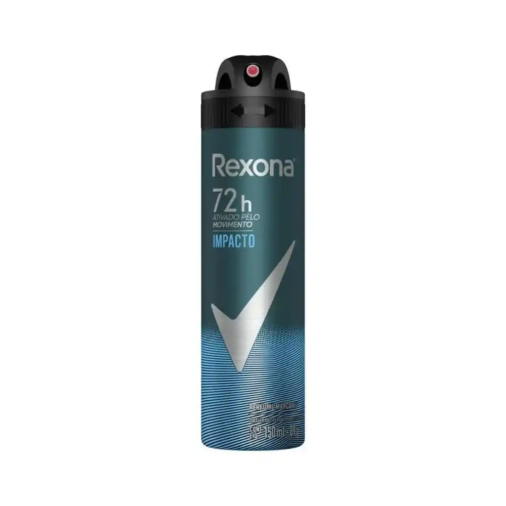 DESODORANTE AEROSOL REXONA IMPACTO MASCULINO 150ML