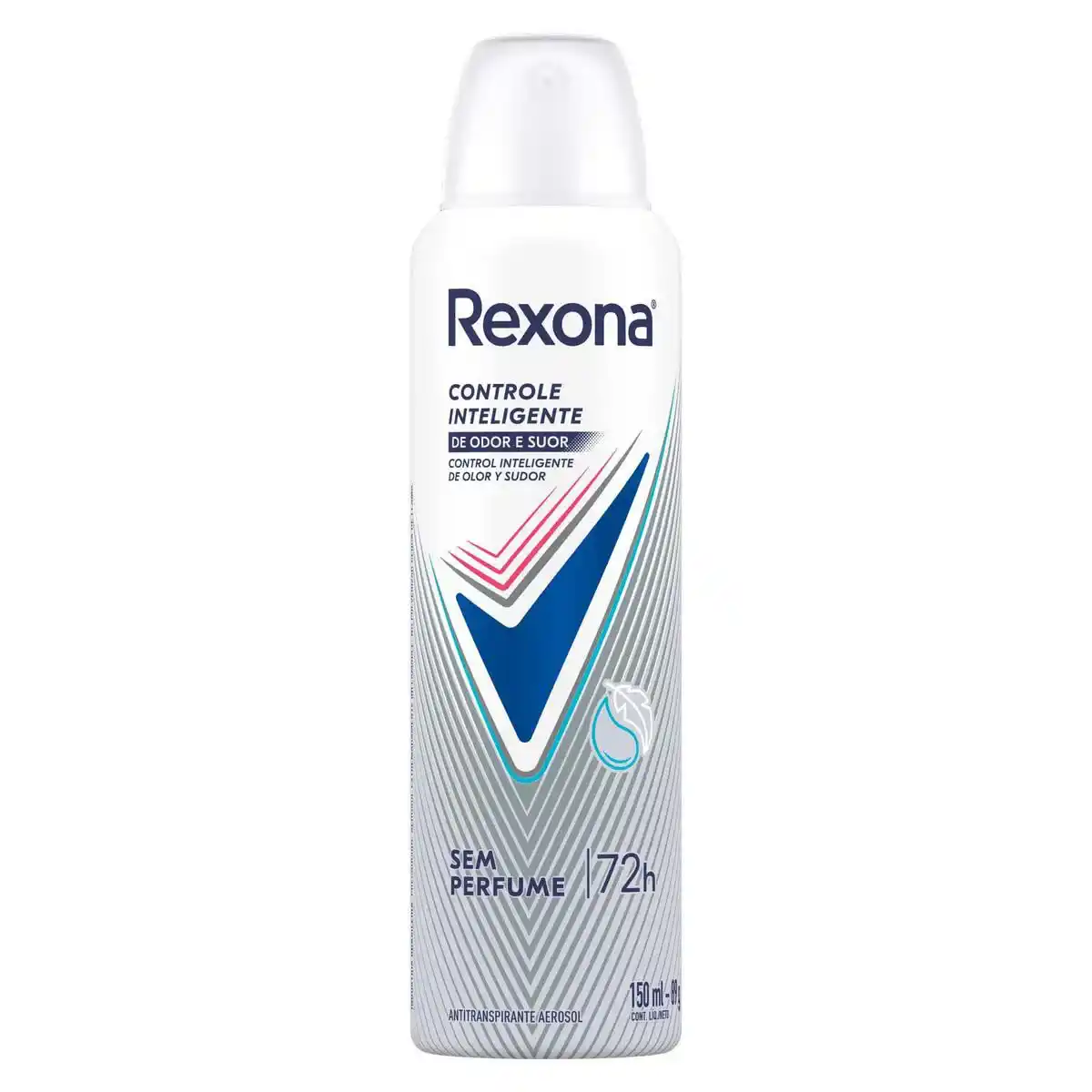 DESODORANTE AEROSOL REXONA SEM PERFUME FEMININO 150ML