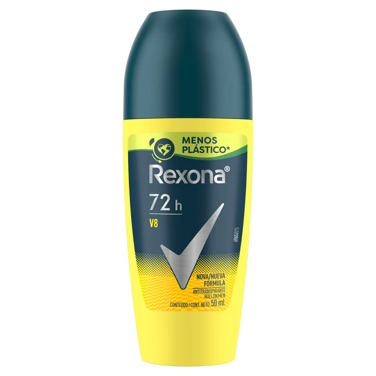 DESODORANTE ROLLON REXONA V8 MASCULINO 50ML