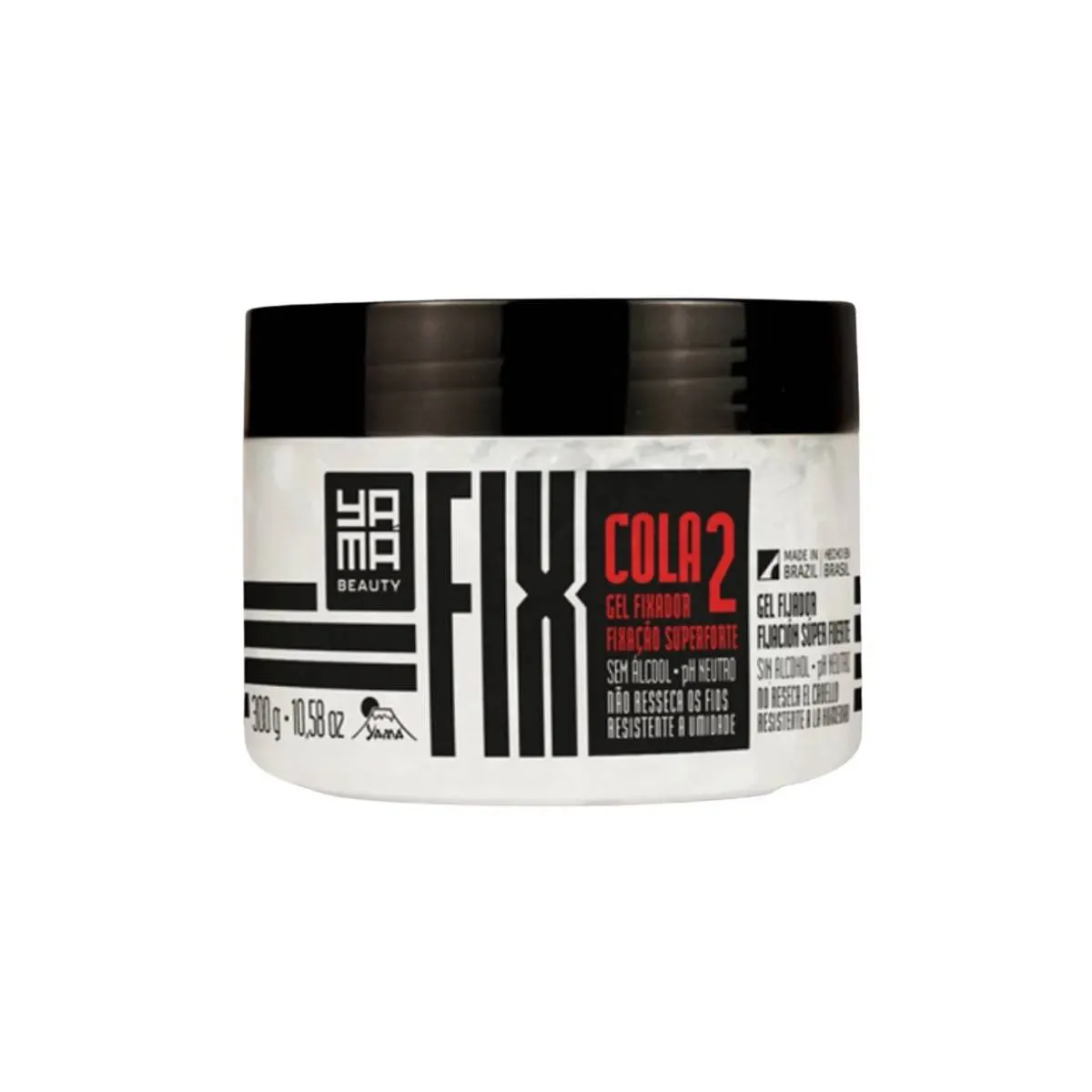 GEL FIXADOR CABELO YAMAFIX COLA 2 POTE 300G