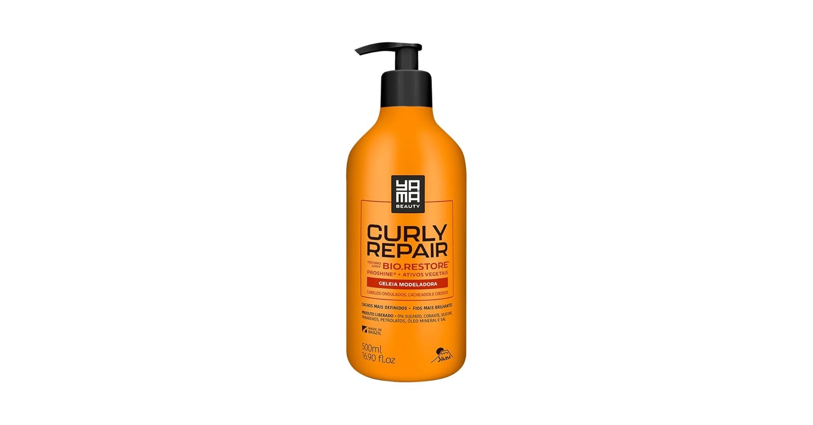 GELEIA CABELO YAMA CURLY REPAIR MODELADORA 500ML