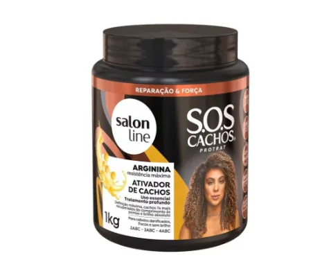 ATIVADOR CACHOS SALONLINE SOS RECONSTRUCAO ARGININA 1KG