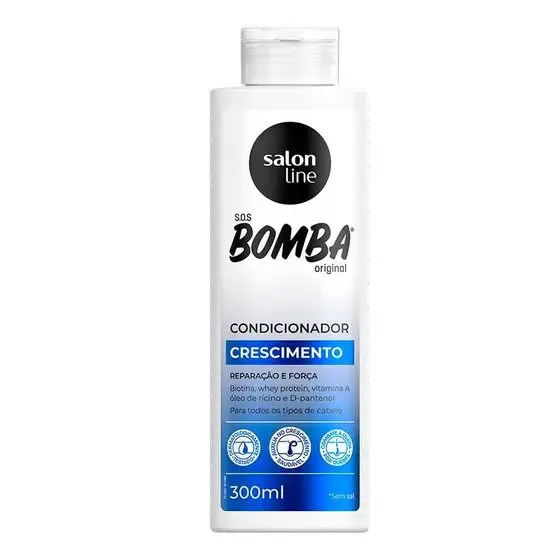 CONDICIONADOR SALONLINE SOS BOMBA ORIGINAL 300ML