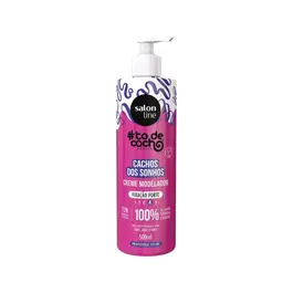 CREME MODELADOR CACHOS DOS SONHOS FIXACAO FORTE 500ML