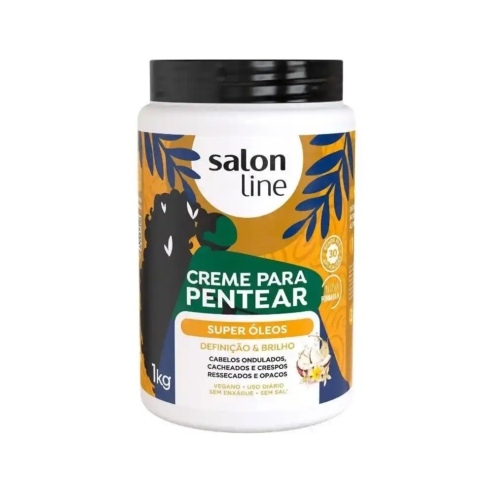 CREME PENTEAR SALONLINE SUPER OLEOS 1KG
