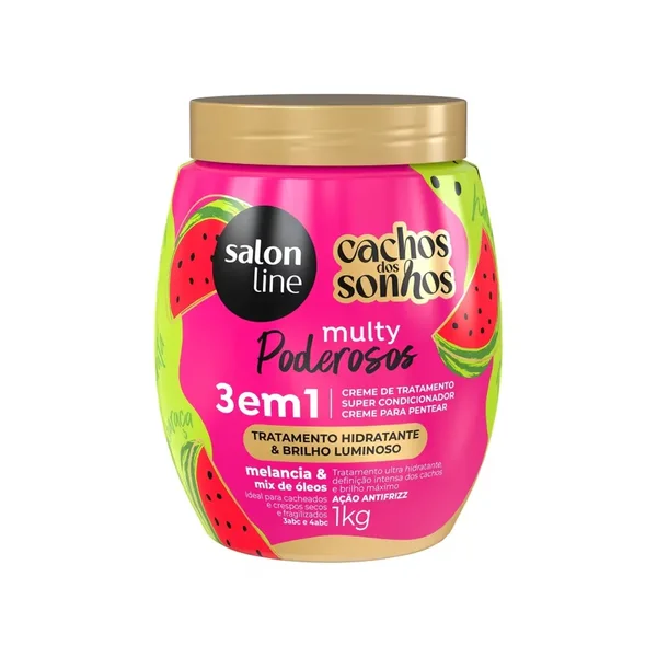 CREME PENTEAR SALONLINE 3EM1 MULTY MELANCIA 1KG