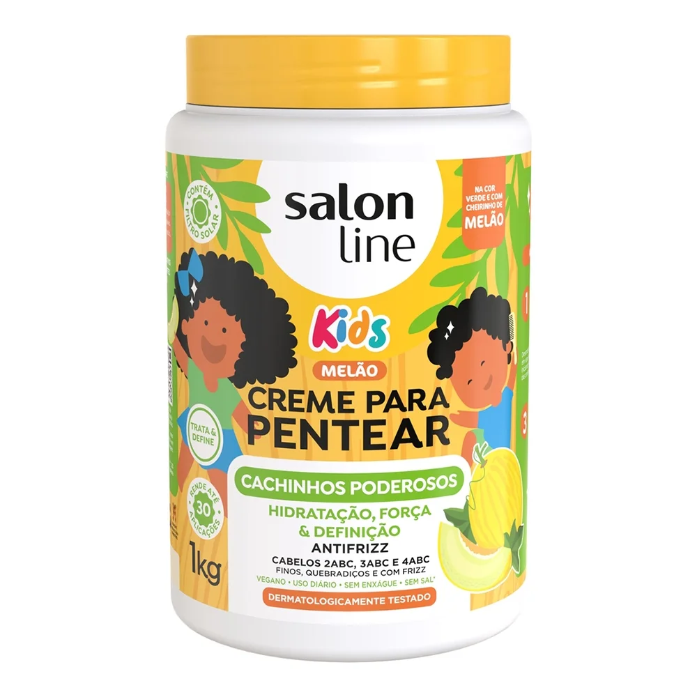 CREME PENTEAR SALONLINE KIDS MELAO 1KG