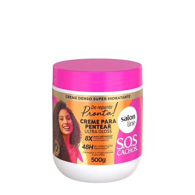 CREME PENTEAR SALONLINE SOS ULTRA GLOSS 500G