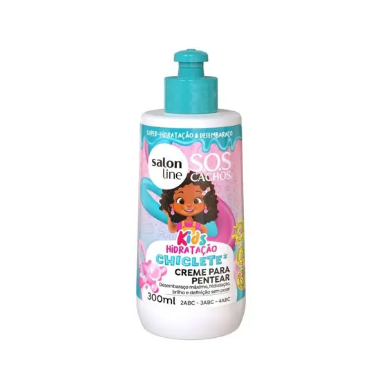 CREME PENTEAR SALONLINE SOS KIDS HIDRATACAO CHICLETE 300ML