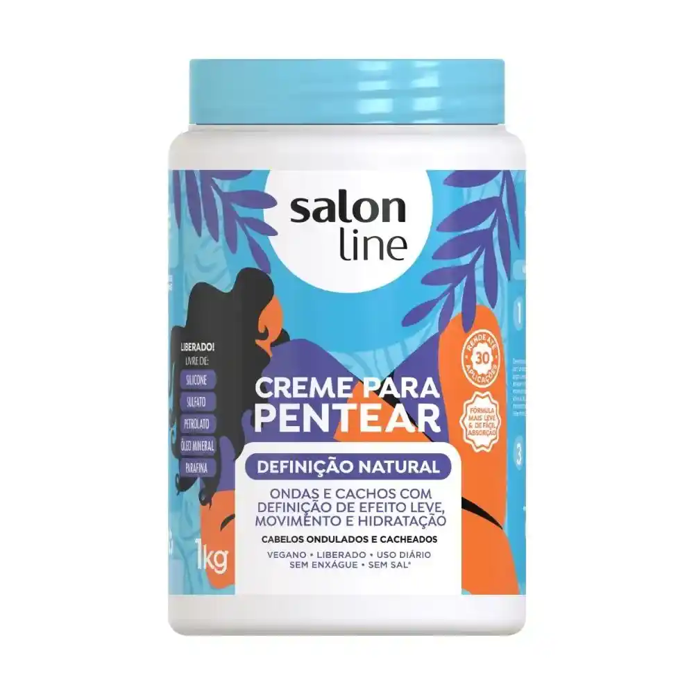 CREME PENTEAR SALONLINE DEFINICAO NATURAL 1KG