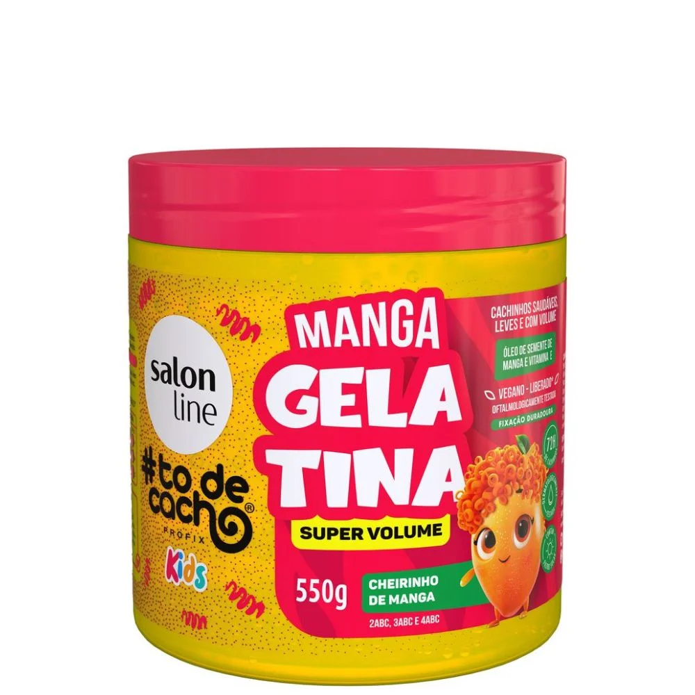 GELATINA CABELO SALONLINE KIDS MANGA 550G