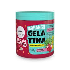 GELATINA CABELO SALONLINE KIDS MORANGO 550G