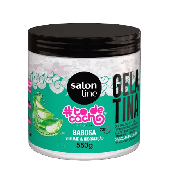 GELATINA CABELO SALONLINE TO DE CACHOS BABOSA 550G