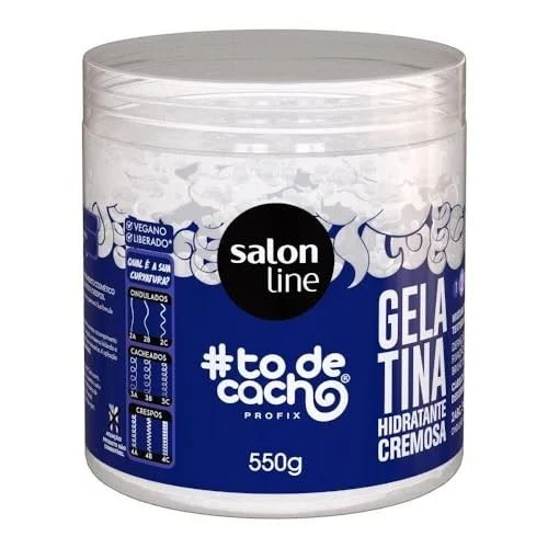 GELATINA CABELO SALON LINE HIDRATACAO CREMOSA 550G